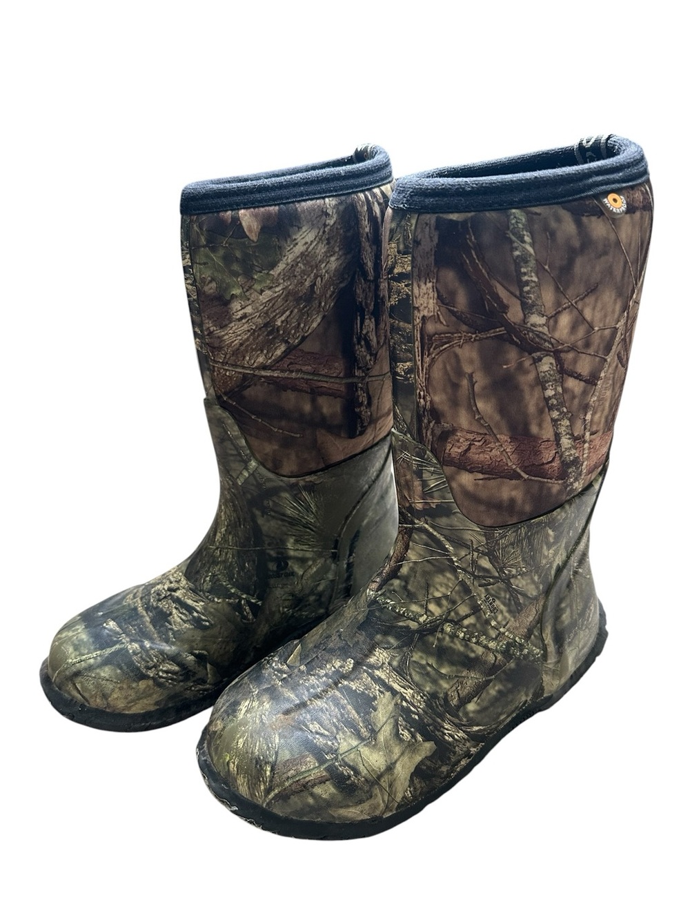 BOGS Kids Youth 3 Mossy Oak Camouflage Waterproof Classic High Boots